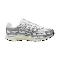 Women's Nike P-6000 "White Metallic Silver"