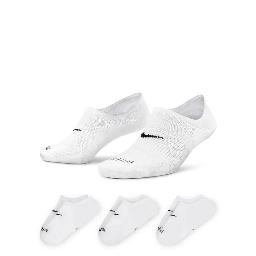 Women's Nike Everyday Plus Cushioned Training Footie Socks (3 Pairs)