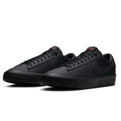 Nike SB Blazer Low Pro GT ISO Skateboard Shoe - Black/Black-Black-Black