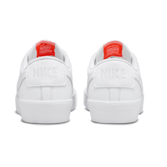 Nike SB Blazer Low Pro GT ISO Skateboard Shoe - White/White-White-White