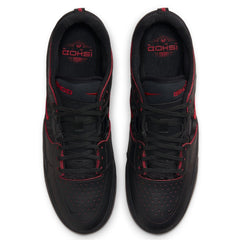 Nike SB Ishod Wair Premium Skateboard Shoe - Black/University Red-Black-Black