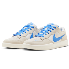Nike SB Force 58 Skateboard Shoe - Phantom/University Blue-Summit White