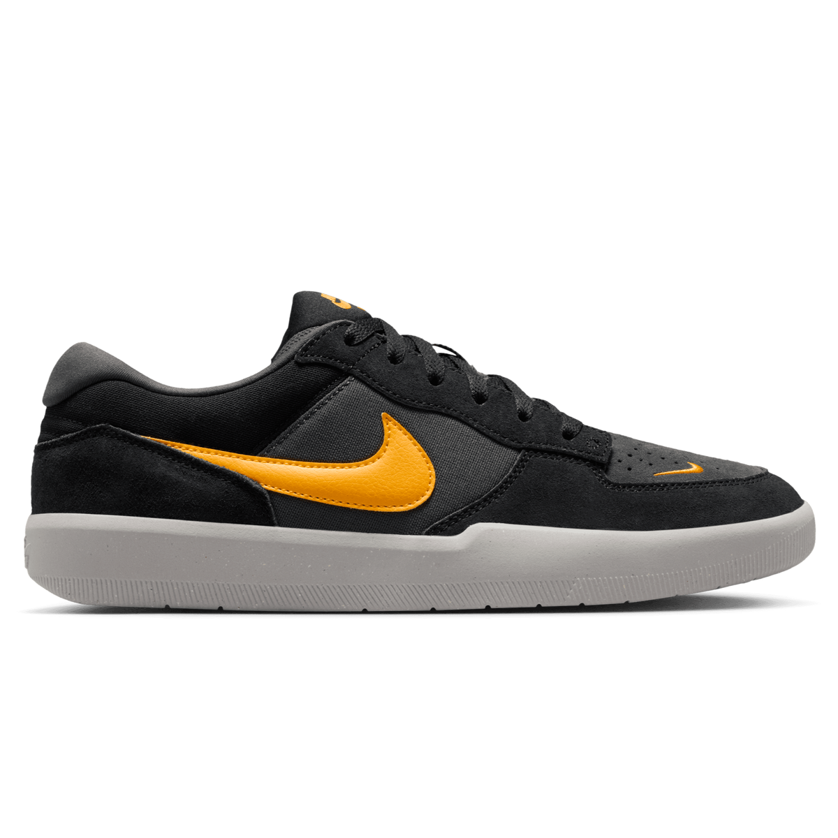 Nike SB Force 58 Skateboard Shoe - Black/University Gold-Anthracite