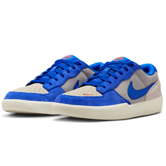Nike SB Force 58 Skateboard Shoe - College Grey/Racer Blue-Lite Orewood Brown
