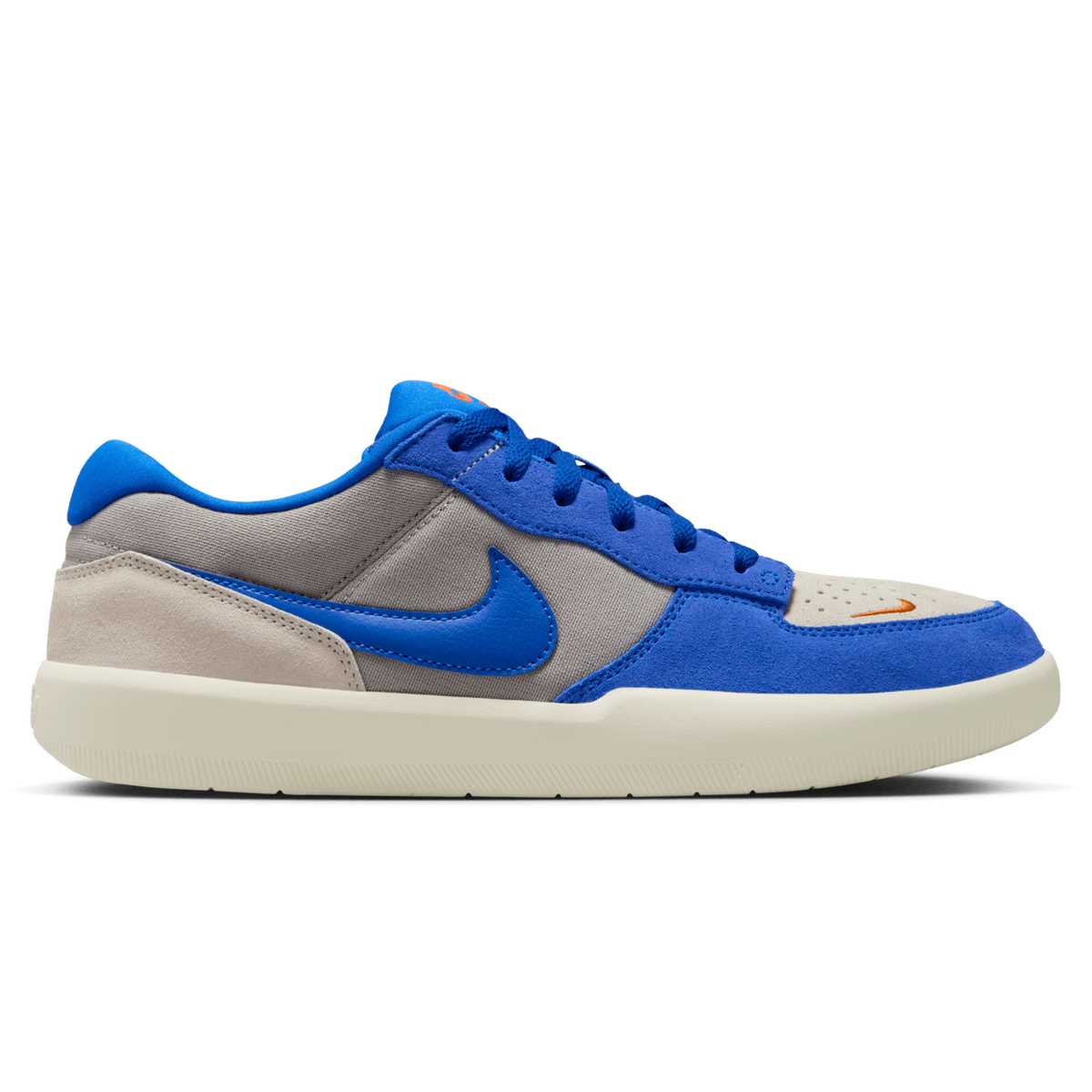 Nike SB Force 58 Skateboard Shoe - College Grey/Racer Blue-Lite Orewood Brown