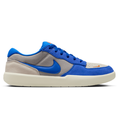 Nike SB Force 58 Skateboard Shoe - College Grey/Racer Blue-Lite Orewood Brown