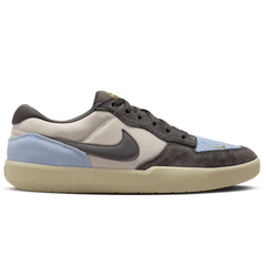 Nike SB Force 58 Skateboard Shoe - Lite Orewood Brown/Medium Ash-Psychic Blue