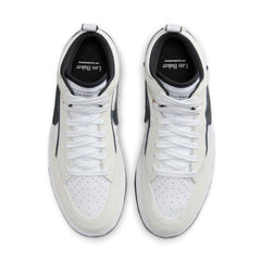 Nike SB Leo Baker React Skateboard Shoe - White/Black