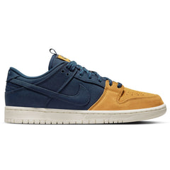 Nike SB Dunk Low Pro Premium Skateboard Shoe - Midnight Navy/Midnight Navy-Desert Ochre