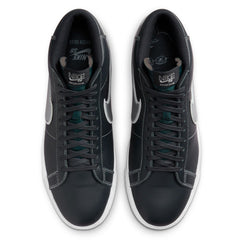 Nike SB Blazer Mid x Mason Silva Skateboard Shoe - Blackened Blue/Wolf Grey-Blackened Blue