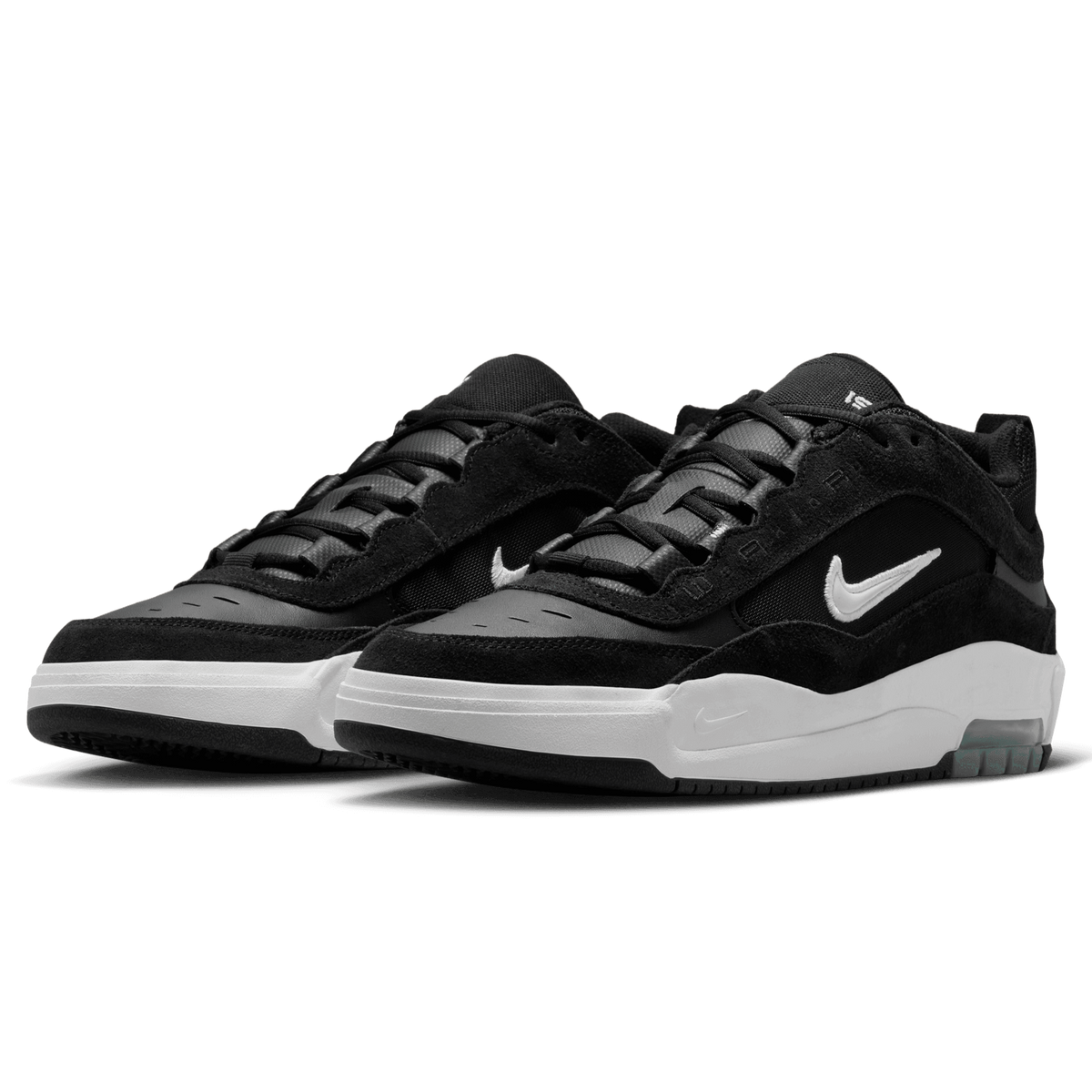 Nike SB Air Max Ishod 2 Skateboard Shoe - Black/White-Black-Black