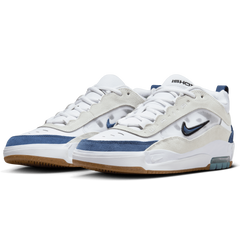 Nike SB Air Max Ishod 2 Skateboard Shoe - White/Navy-Summit White-Black