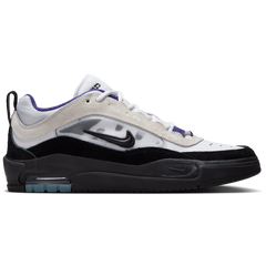 Nike SB Air Max Ishod 2 Skateboard Shoe - White/Black-Court Purple-Black