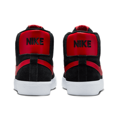 Nike SB Blazer Mid Skate Shoe - Black/University Red-Black-White