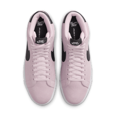 Nike SB Blazer Mid Skateboard Shoe - Pink Foam/Anthracite-White-Gum Yellow