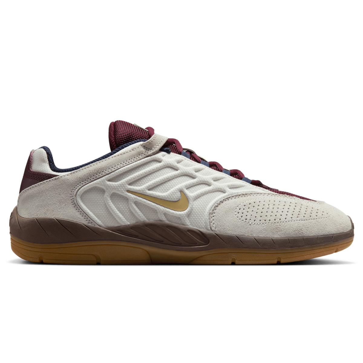 Nike SB Vertebrae Skateboard Shoe - Phantom/Parachute Beige-Burgundy Crush