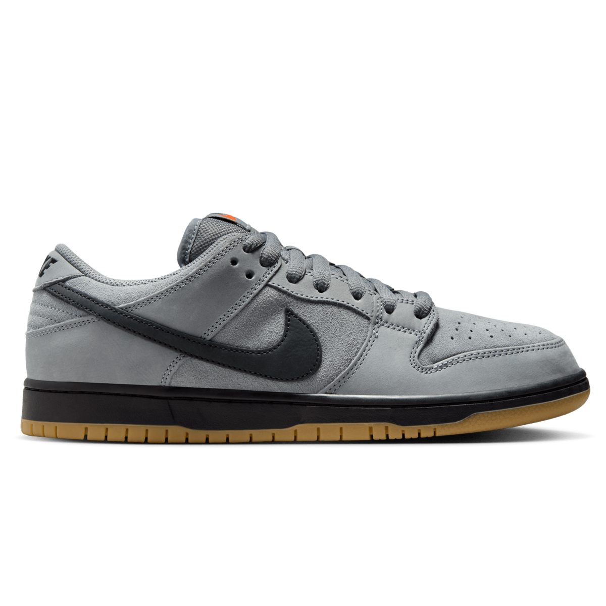 Nike SB Dunk Low Pro ISO Skateboard Shoe - Cool Grey/Black-Cool Grey-Dark Grey