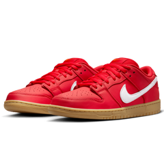 Nike SB Dunk Low Pro OL Skateboard Shoe - University Red/White-University Red