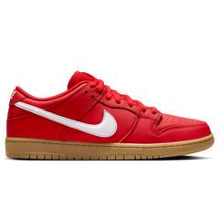 Nike SB Dunk Low Pro OL Skateboard Shoe - University Red/White-University Red