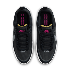 Nike SB Big Kids Day One Skateboard Shoe - Black/Cool Grey-Anthracite-Alchemy Pink