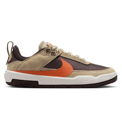 Nike SB Big Kids Day One Skateboard Shoe - Desert Khaki/Campfire Orange