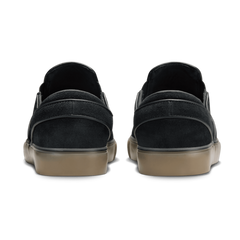Nike SB Zoom Janoski+ Slip Skateboard Shoe - Black/Black-Black-Gum Light Brown