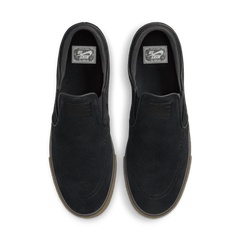 Nike SB Zoom Janoski+ Slip Skateboard Shoe - Black/Black-Black-Gum Light Brown
