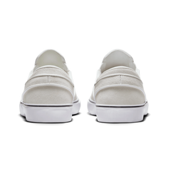 Nike SB Zoom Janoski+ Slip Skateboard Shoe - Summit White/Black-Summit White-White