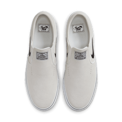 Nike SB Zoom Janoski+ Slip Skateboard Shoe - Summit White/Black-Summit White-White