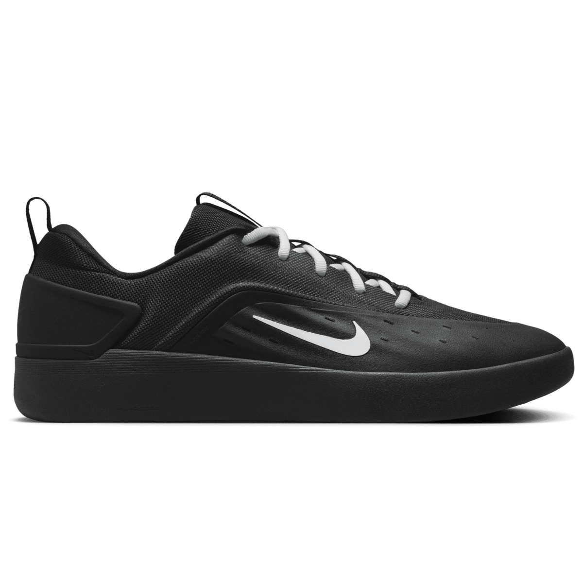 Nike SB Nyjah 4 Skateboard Shoe - Black/White-Black-White