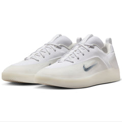 Nike SB Nyjah 4 Skateboard Shoe - White/Black-White-Black