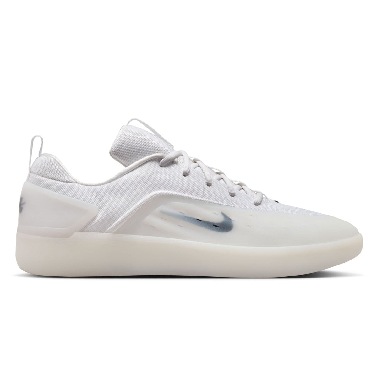 Nike SB Nyjah 4 Skateboard Shoe - White/Black-White-Black