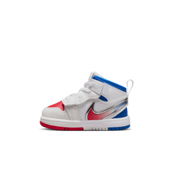 Baby/Toddler Jordan 1 Mid EasyOn "White Siren Red Blue"