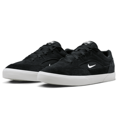 Nike SB Malor Skateboard Shoe - Black/White-Black-White