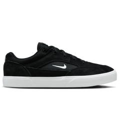 Nike SB Malor Skateboard Shoe - Black/White-Black-White