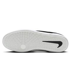 Nike SB Malor Skateboard Shoe - Black/White-Black-White
