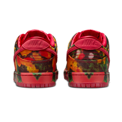 Nike SB Dunk Low Pro Skateboard Shoe - Gym Red/University Red-Multi Color
