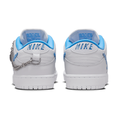 Nike SB Dunk Low Pro Nicole Hause Skateboard Shoe - White/University Blue-White