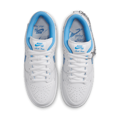 Nike SB Dunk Low Pro Nicole Hause Skateboard Shoe - White/University Blue-White