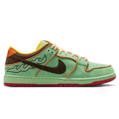 Nike SB Dunk Low Rodeo Skateboard Shoe - Tourmaline/Baroque Brown-Monarch