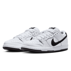 Nike SB Dunk Low Pro Skateboard Shoe - White/Black-White-Black