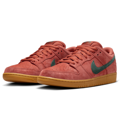 Nike SB Dunk Low Pro Skateboard Shoe - Burnt Sunrise/Vintage Green
