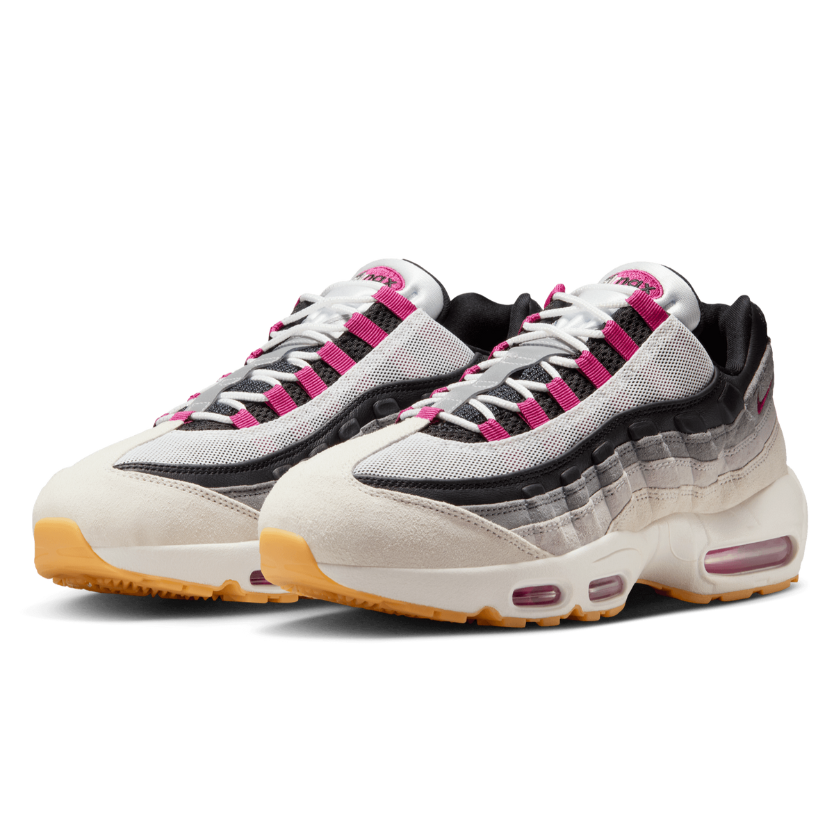 Nike SB Air Max 95 Skateboard Shoe - Summit White/Cactus Flower-Photon Dust