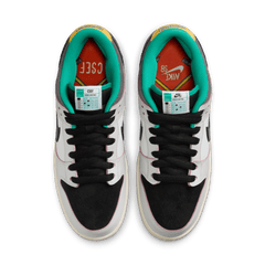 Nike SB Dunk Low Pro CSEF QS Skateboard Shoe - Summit White/Black-White-Iron Grey