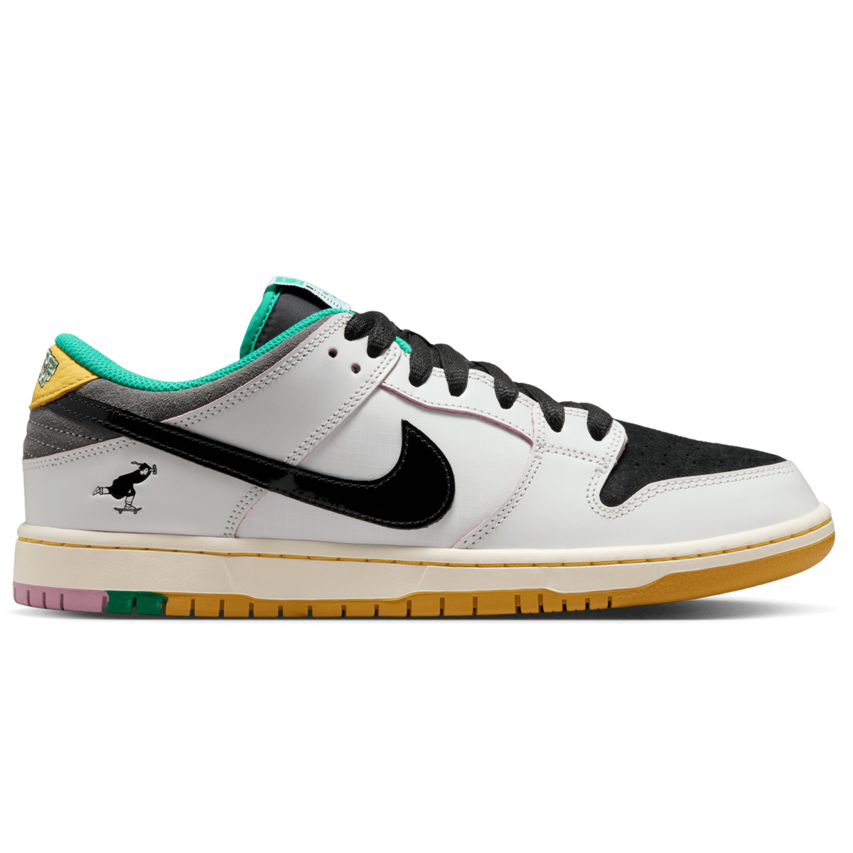 Nike SB Dunk Low Pro CSEF QS Skateboard Shoe - Summit White/Black-White-Iron Grey