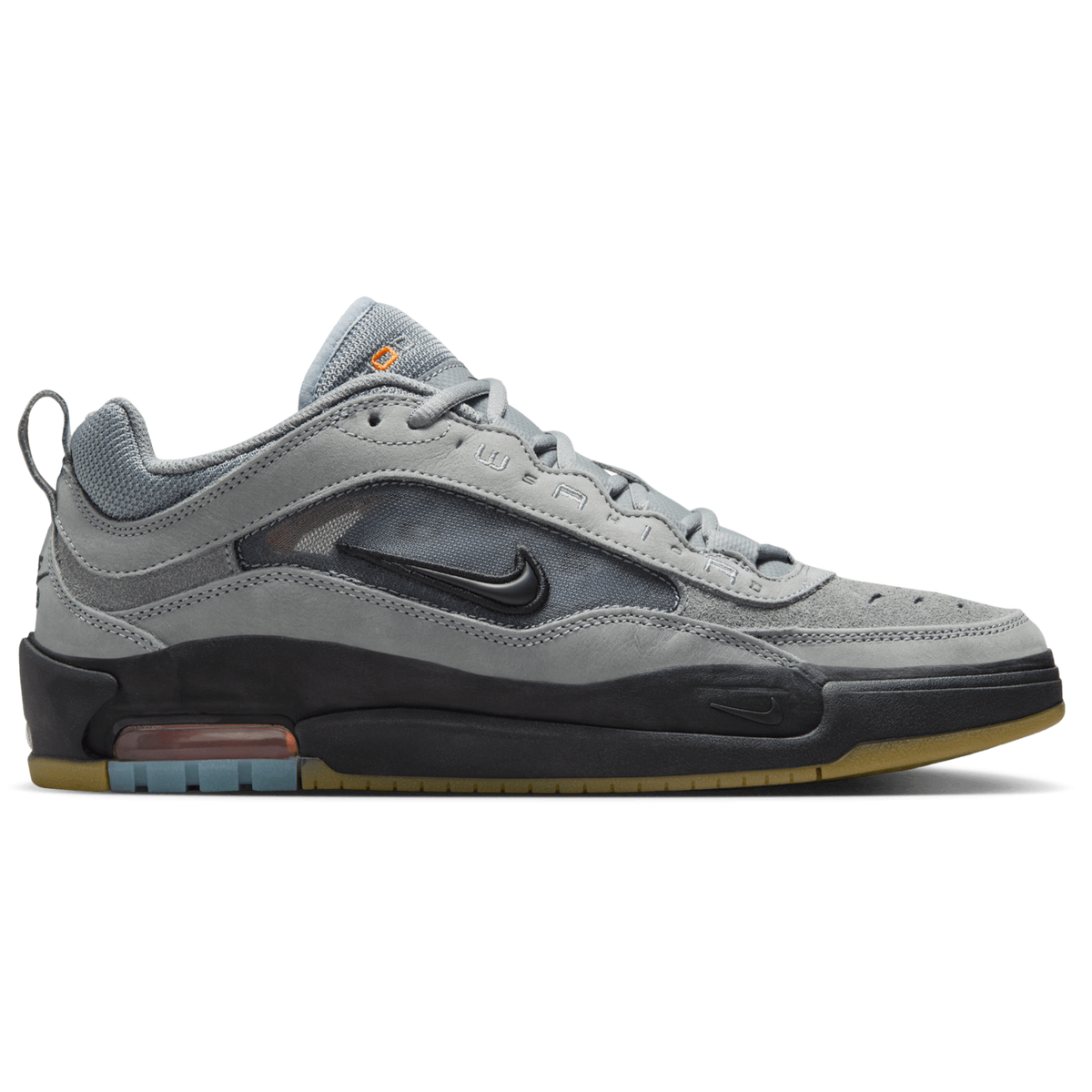 Nike SB ISO Air Max Ishod 2 Skateboard Shoe - Cool Grey/Black-Cool Grey-Dark Grey