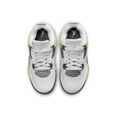 Little Kids' Jordan 4 Retro "Light Lemon Twist"