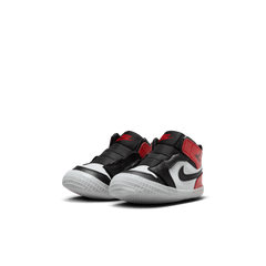 Jordan 1 Baby Crib Bootie "Black Toe Reimagined"