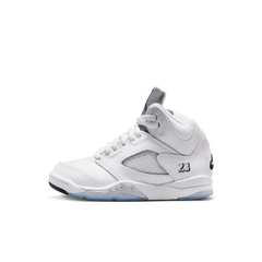 Little Kids' Jordan 5 Retro OG "White Metallic"