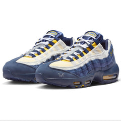 Nike SB Air Max 95 x Eric Koston Skateboard Shoe - Obsidian/Speed Yellow-Midnight Navy-Navy